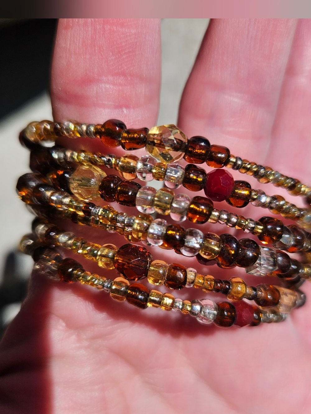 Beaded Bracelet Wrap